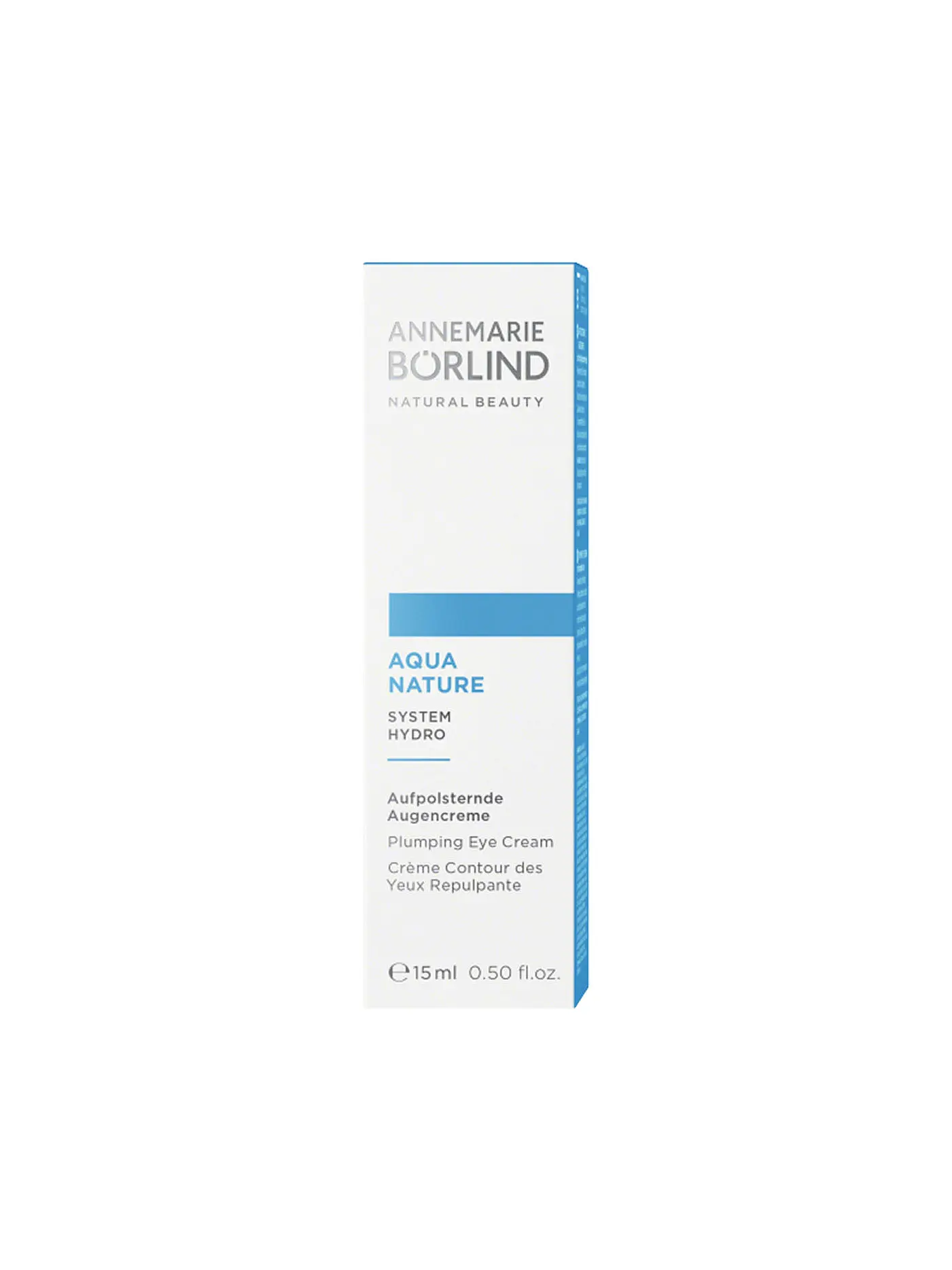 ANNEMARIE BÖRLIND | AQUANATURE  Aufpolsternde Augenccreme 15ml | 